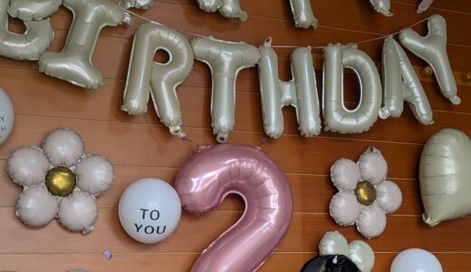 2歳のお誕生日会
