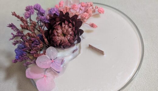 手作りキャンドル